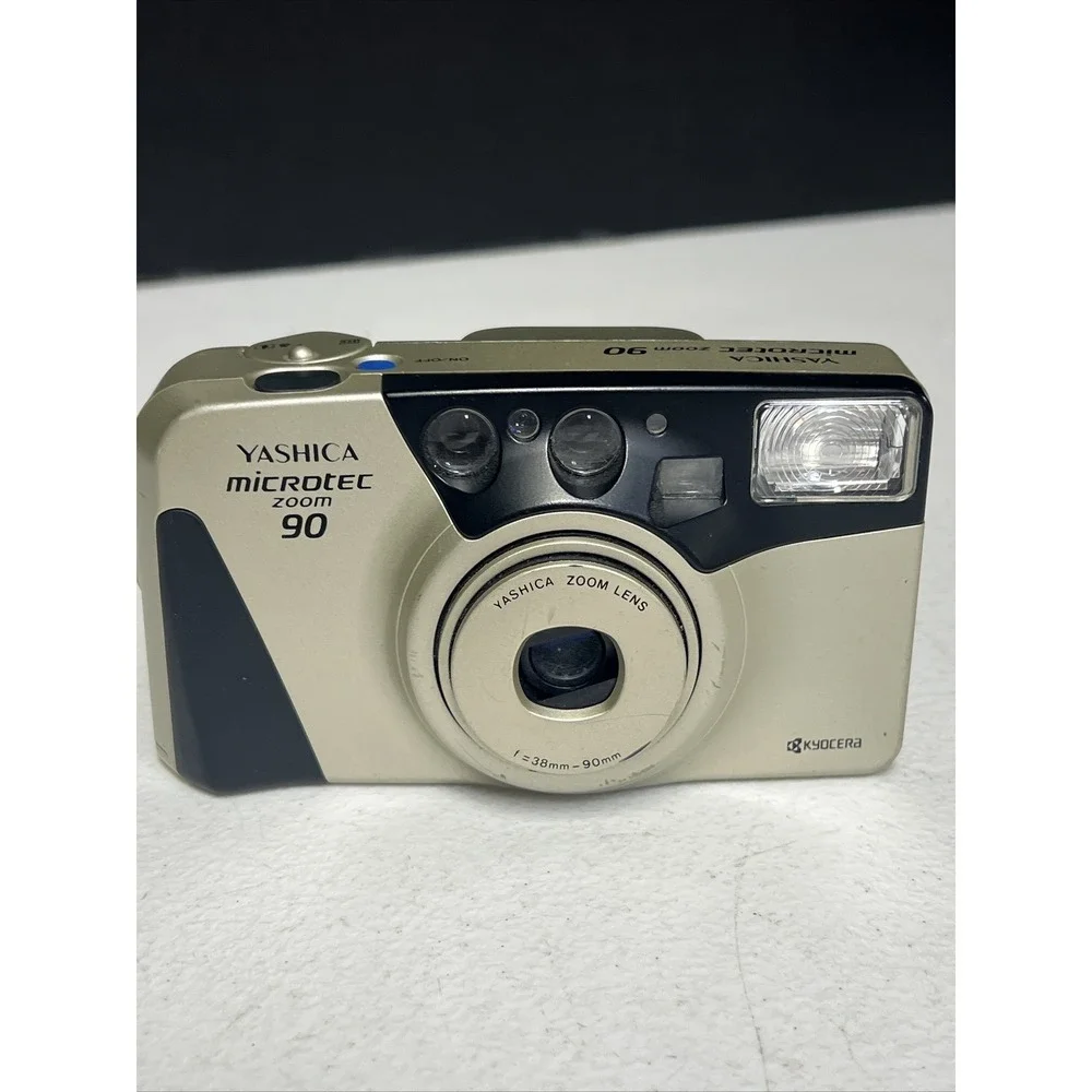 VTG Yashica Microtec Zoom 90 f38-90mm Film Camera For Parts Or Not Working